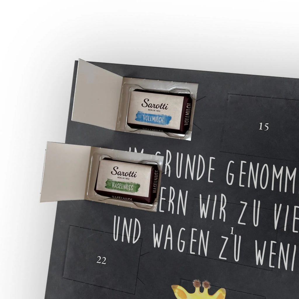 Personalisierter Schoko Foto Adventskalender Giraffe Zufrieden Personalisierter Schoko Foto Adventskalender, Afrika, Wildtiere, Abenteuer, Zufrieden, Giraffe, Glück