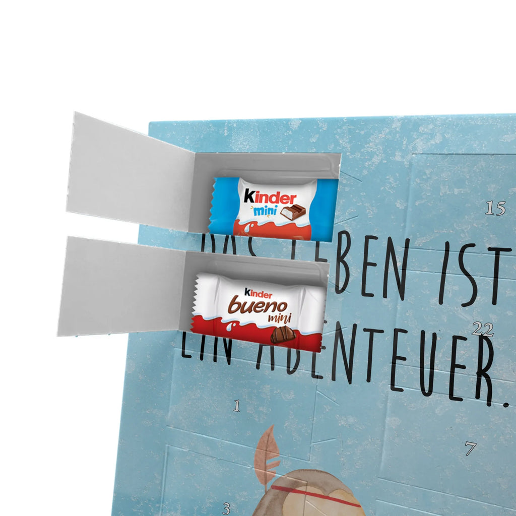 Personalisierter Schoko Foto Adventskalender Eule Federschmuck Personalisierter Schoko Foto Adventskalender, Eule, Das Leben ist ein Abenteuer, Eule Deko, Federschmuck, Dekoration, Owl, Reisespruch