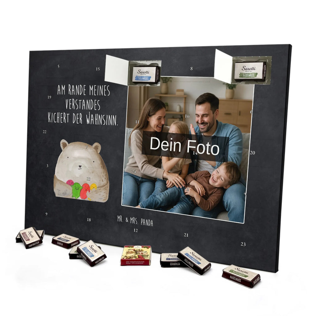  niedźwiedź uczucie Personalisierter Schoko Foto Adventskalender, Teddybär, Teddy, Bär, Verrückt, Wahnsinn, Durchgedreht