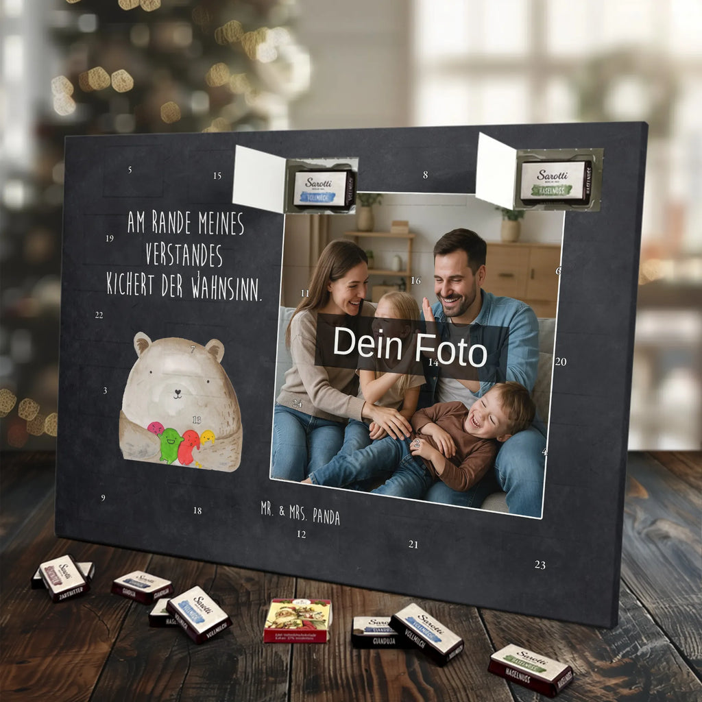  niedźwiedź uczucie Personalisierter Schoko Foto Adventskalender, Teddybär, Teddy, Bär, Verrückt, Wahnsinn, Durchgedreht