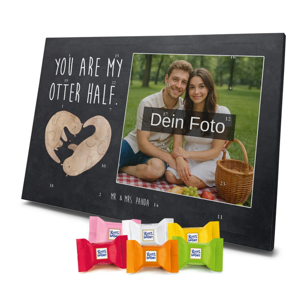 Personalisierter Schoko Foto Adventskalender Otter Herz Personalisierter Schoko Foto Adventskalender, Seeotter, Fischotter, Otter, Love You, Hochzeitstag, Herz, Jahrestag, Gemeinsames Leben, Liebesbeweis, Verlobung, Liebe, Liebesgeschenk, Bessere Hälfte