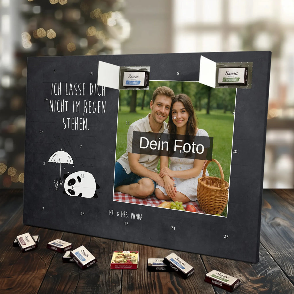  Panda Friendship Personalisierter Schoko Foto Adventskalender