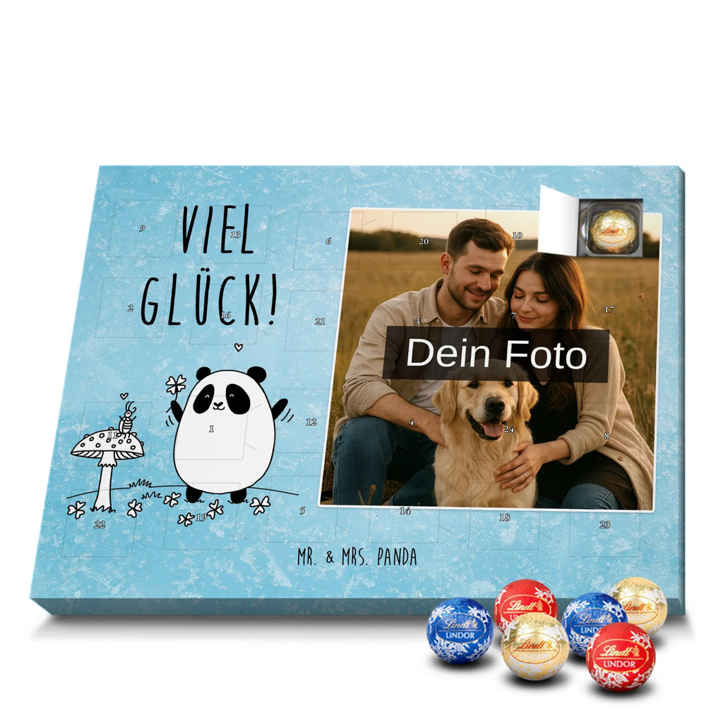  Panda Happiness Personalisierter Schoko Foto Adventskalender