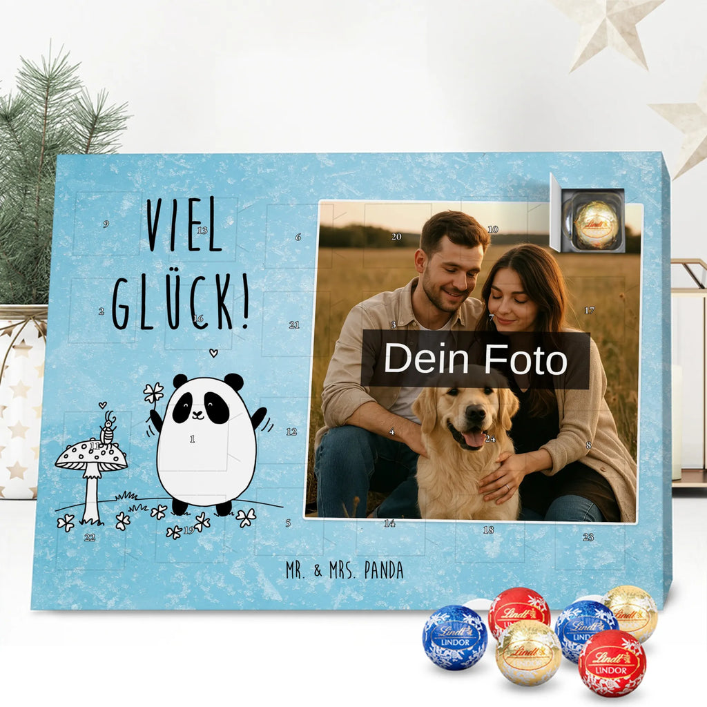  Panda Happiness Personalisierter Schoko Foto Adventskalender