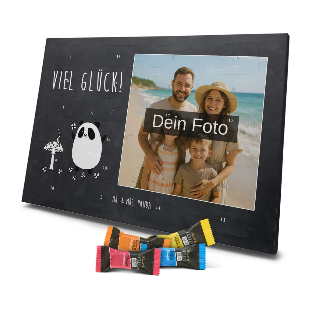  Panda Happiness Personalisierter Schoko Foto Adventskalender