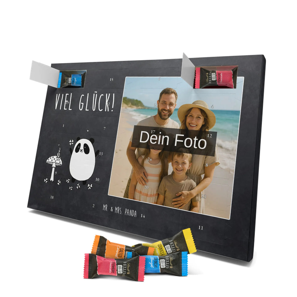 Panda Happiness Personalisierter Schoko Foto Adventskalender