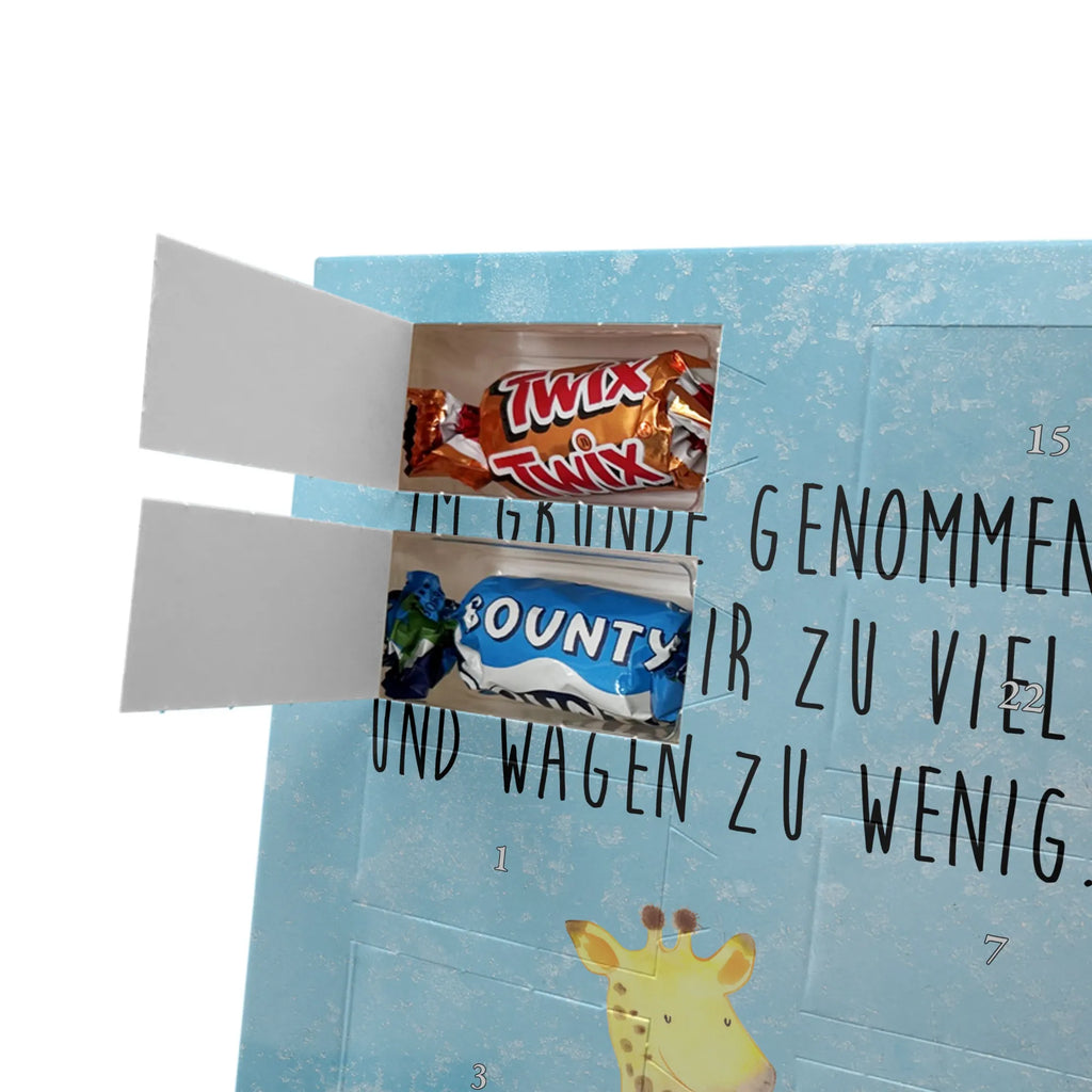 Personalisierter Schoko Foto Adventskalender Giraffe Zufrieden Personalisierter Schoko Foto Adventskalender, Afrika, Wildtiere, Abenteuer, Zufrieden, Giraffe, Glück