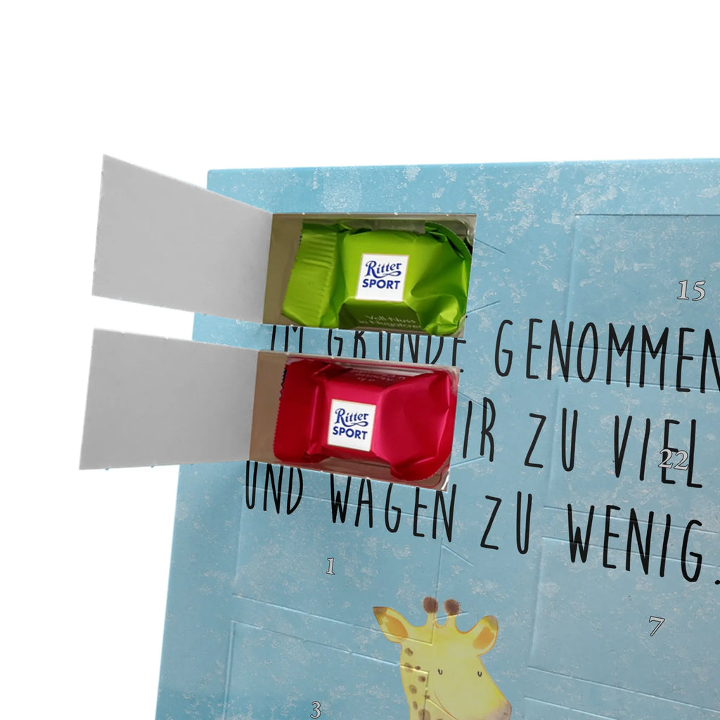 Personalisierter Schoko Foto Adventskalender Giraffe Zufrieden Personalisierter Schoko Foto Adventskalender, Afrika, Wildtiere, Abenteuer, Zufrieden, Giraffe, Glück