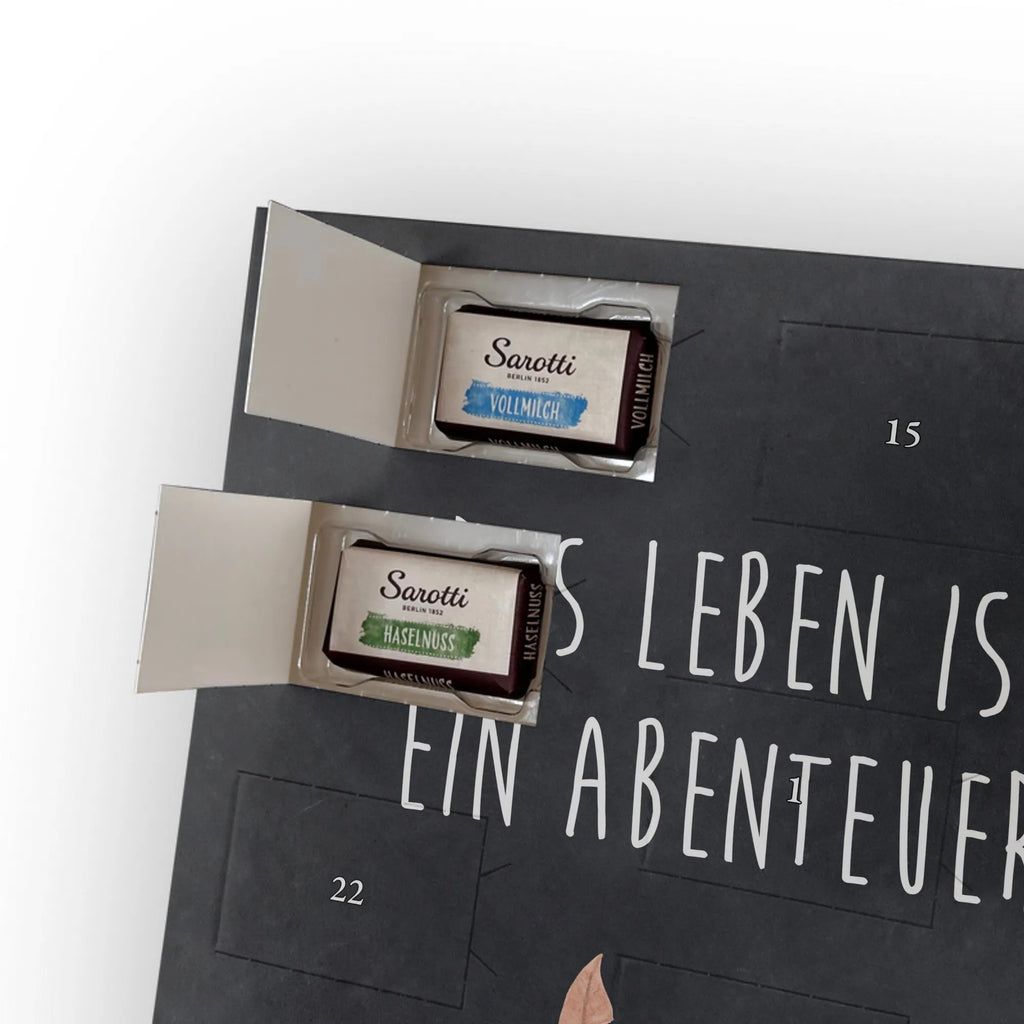 Personalisierter Schoko Foto Adventskalender Eule Federschmuck Personalisierter Schoko Foto Adventskalender, Eule, Das Leben ist ein Abenteuer, Eule Deko, Federschmuck, Dekoration, Owl, Reisespruch