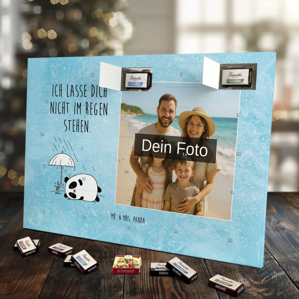  Panda Friendship Personalisierter Schoko Foto Adventskalender