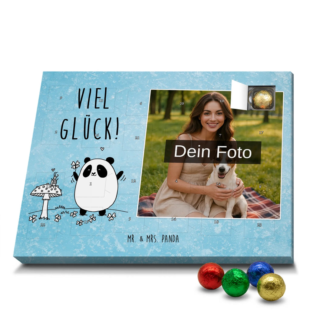  Panda Happiness Personalisierter Schoko Foto Adventskalender