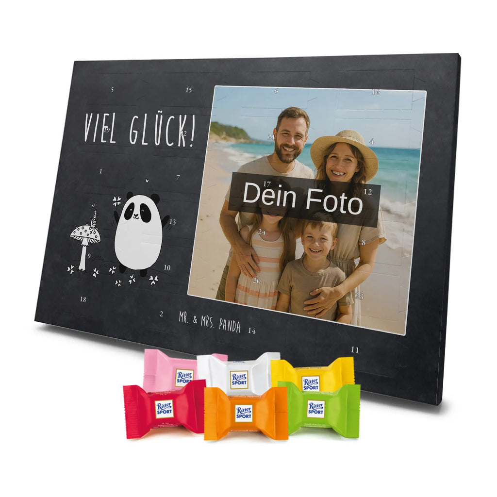  Panda Happiness Personalisierter Schoko Foto Adventskalender