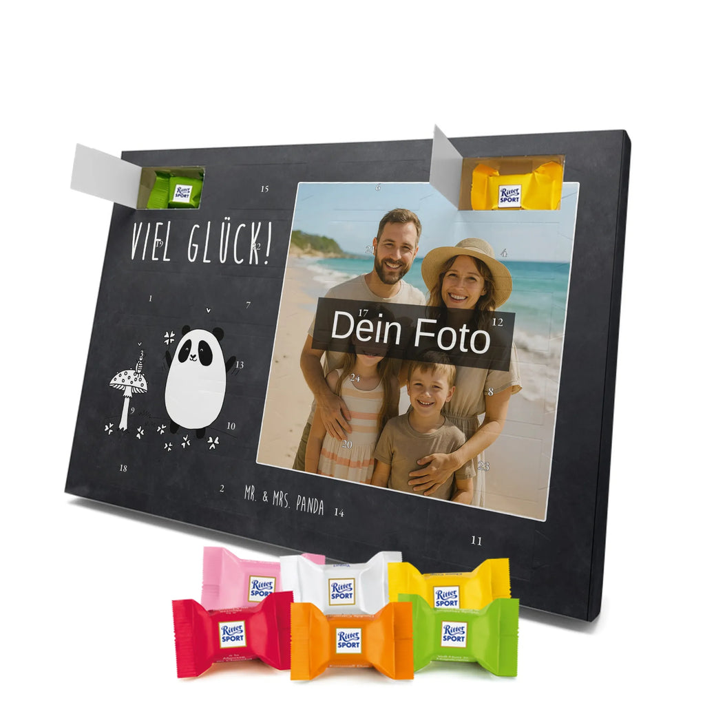  Panda Happiness Personalisierter Schoko Foto Adventskalender