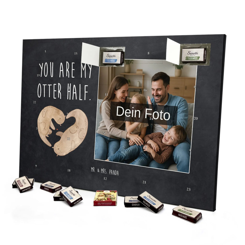 Personalisierter Schoko Foto Adventskalender Otter Herz Personalisierter Schoko Foto Adventskalender, Seeotter, Fischotter, Otter, Love You, Hochzeitstag, Herz, Jahrestag, Gemeinsames Leben, Liebesbeweis, Verlobung, Liebe, Liebesgeschenk, Bessere Hälfte