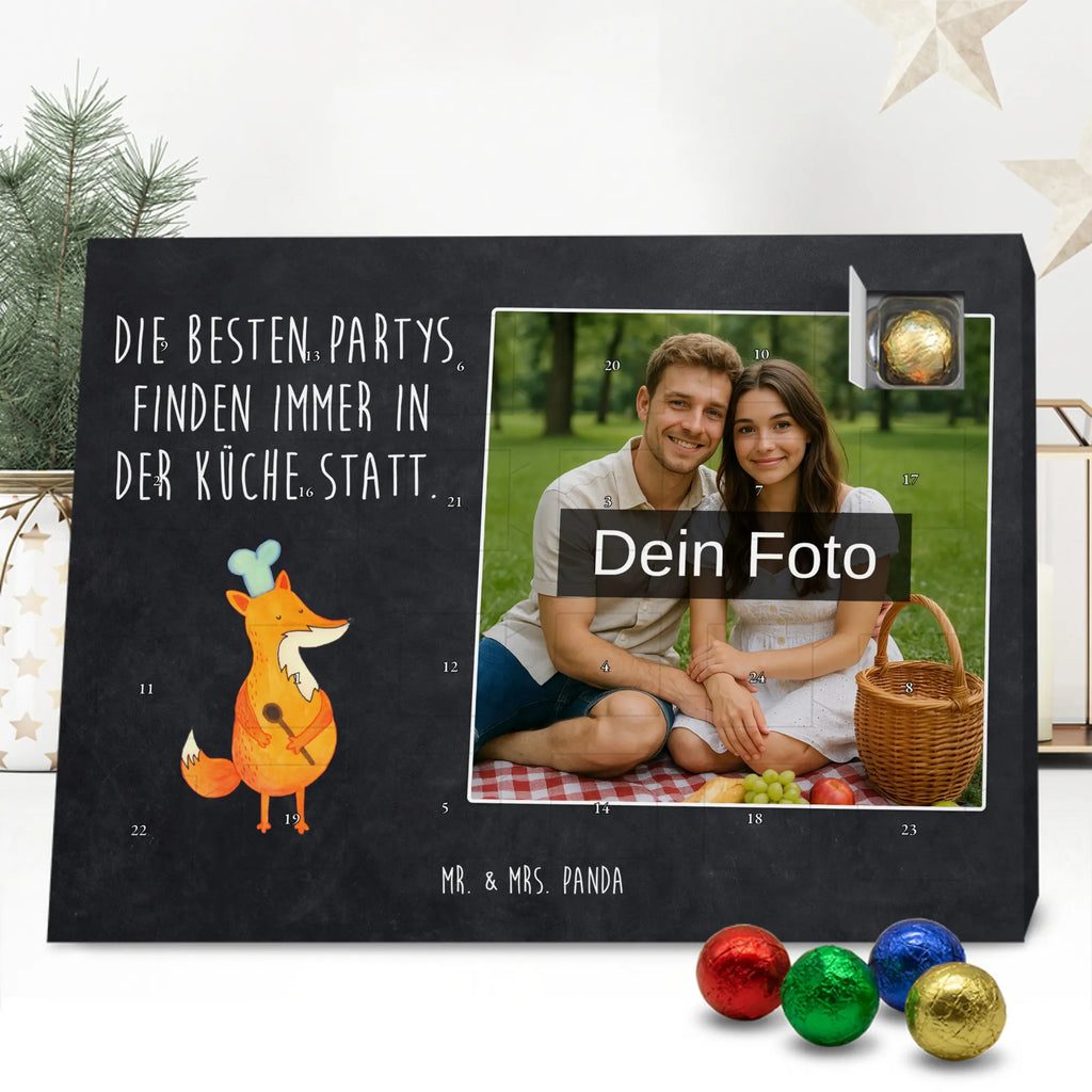  Fox A cook Personalisierter Schoko Foto Adventskalender, Fuchs, Witzig, Spruch Lustig, Füchse, Party Spruch, Küche Deko, Küche Spruch, Bäcker, Koch Geschenk, Köche