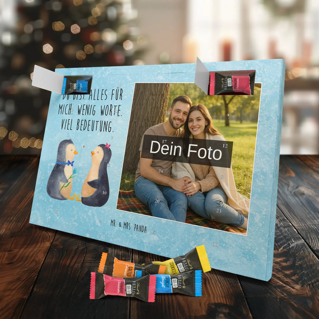  Pingwin para Personalisierter Schoko Foto Adventskalender, Pinguin, Hochzeit, Liebesbeweis, Hochzeitsgeschenk, Liebesgeschenk, Liebespaar, Hochzeitstag, Große Liebe, Traumpaar, Liebe, Jahrestag, Pinguine, Verlobung