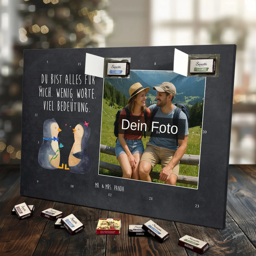  Pingwin para Personalisierter Schoko Foto Adventskalender, Pinguin, Hochzeit, Liebesbeweis, Hochzeitsgeschenk, Liebesgeschenk, Liebespaar, Hochzeitstag, Große Liebe, Traumpaar, Liebe, Jahrestag, Pinguine, Verlobung