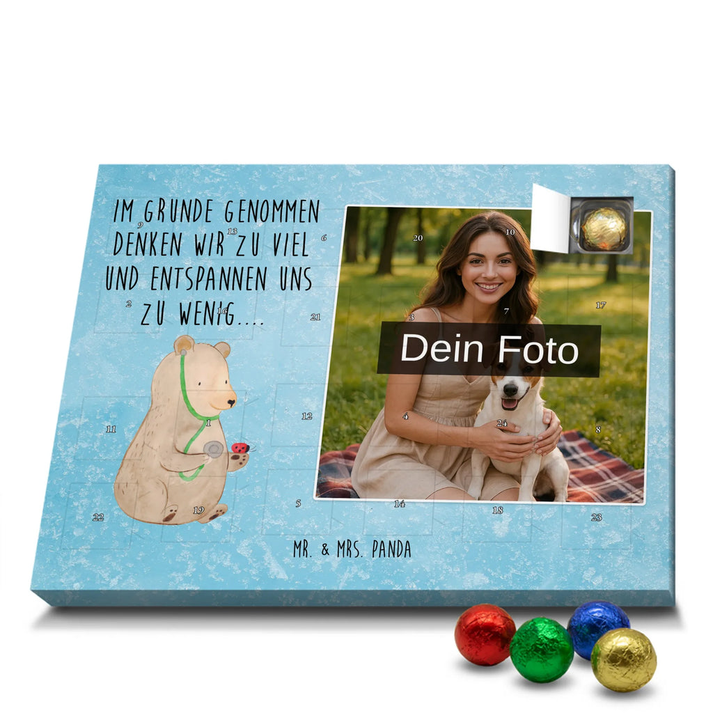Personalisierter Schoko Foto Adventskalender Bär Arzt Personalisierter Schoko Foto Adventskalender, Teddybär, Teddy, Bär, Arzt, Doktor, Ärztin, Professor, Doktorin, Professorin