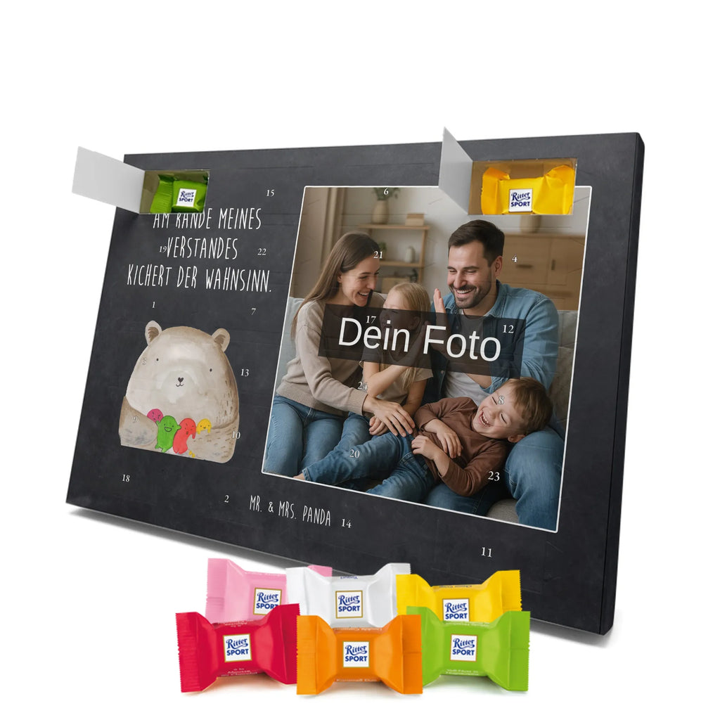  niedźwiedź uczucie Personalisierter Schoko Foto Adventskalender, Teddybär, Teddy, Bär, Verrückt, Wahnsinn, Durchgedreht