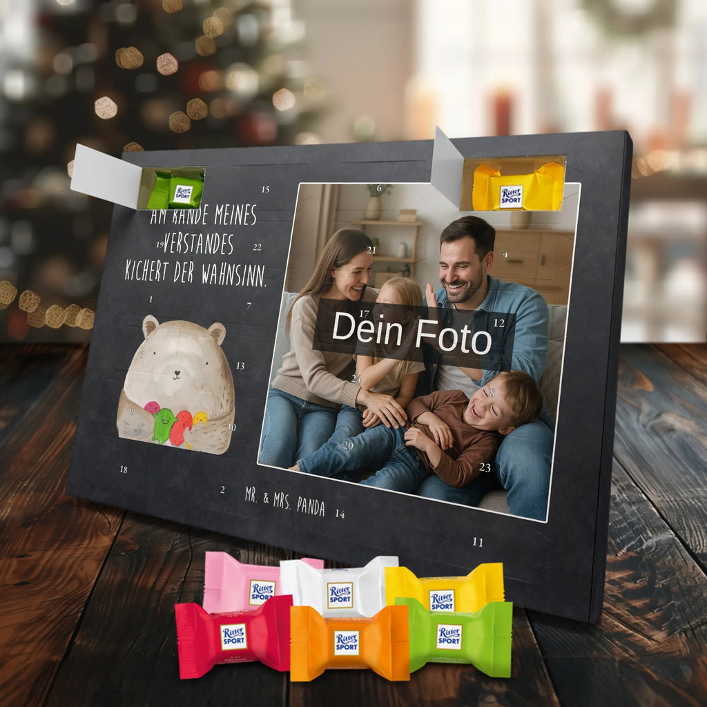  niedźwiedź uczucie Personalisierter Schoko Foto Adventskalender, Teddybär, Teddy, Bär, Verrückt, Wahnsinn, Durchgedreht