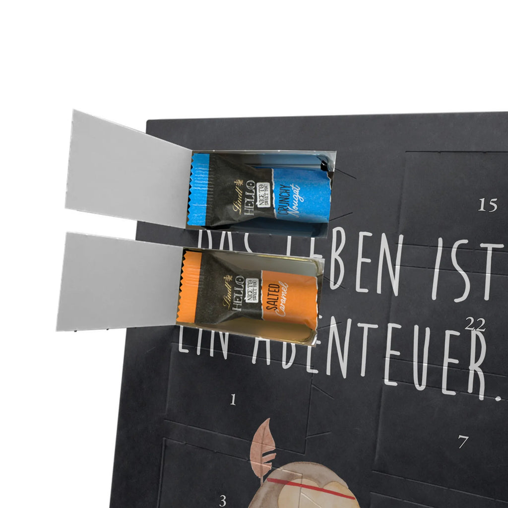 Personalisierter Schoko Foto Adventskalender Eule Federschmuck Personalisierter Schoko Foto Adventskalender, Eule, Das Leben ist ein Abenteuer, Eule Deko, Federschmuck, Dekoration, Owl, Reisespruch