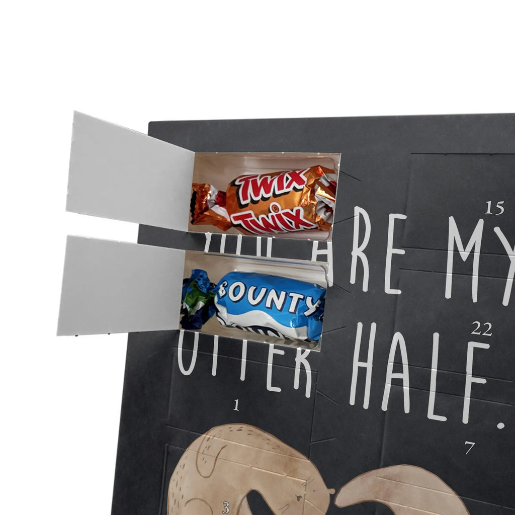 Personalisierter Schoko Foto Adventskalender Otter Herz Personalisierter Schoko Foto Adventskalender, Seeotter, Fischotter, Otter, Love You, Hochzeitstag, Herz, Jahrestag, Gemeinsames Leben, Liebesbeweis, Verlobung, Liebe, Liebesgeschenk, Bessere Hälfte