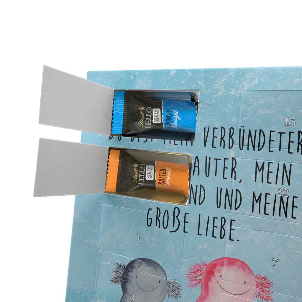  axolotl Girlfriend Personalisierter Schoko Foto Adventskalender, Axolotl, Molch, Schwanzlurch, Lurche, Jahrestag, Valentinstag, Lurch, Axolot, Ehemann, Freund, Liebe, Verlobter, Große Liebe, Liebesbeweis