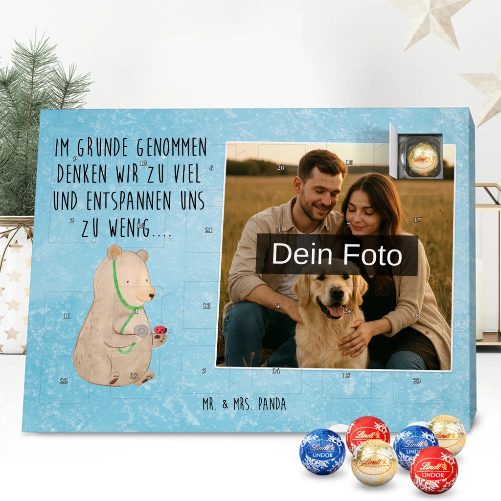 Personalisierter Schoko Foto Adventskalender Bär Arzt Personalisierter Schoko Foto Adventskalender, Teddybär, Teddy, Bär, Arzt, Doktor, Ärztin, Professor, Doktorin, Professorin