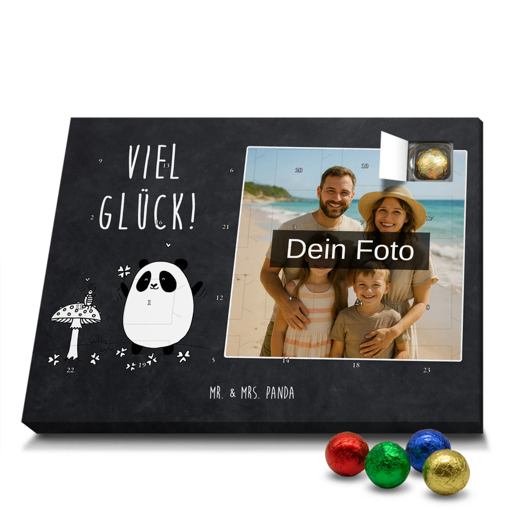  Panda Happiness Personalisierter Schoko Foto Adventskalender