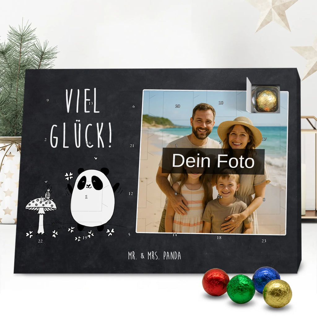  Panda Happiness Personalisierter Schoko Foto Adventskalender