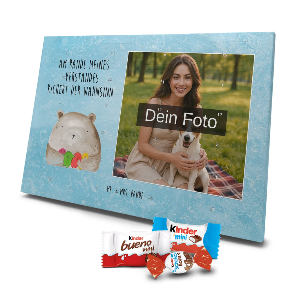  niedźwiedź uczucie Personalisierter Schoko Foto Adventskalender, Teddybär, Teddy, Bär, Verrückt, Wahnsinn, Durchgedreht