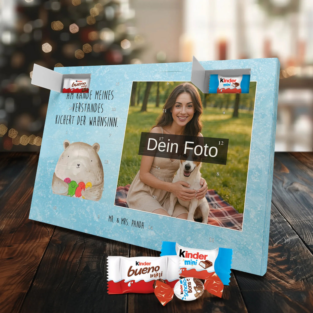  niedźwiedź uczucie Personalisierter Schoko Foto Adventskalender, Teddybär, Teddy, Bär, Verrückt, Wahnsinn, Durchgedreht