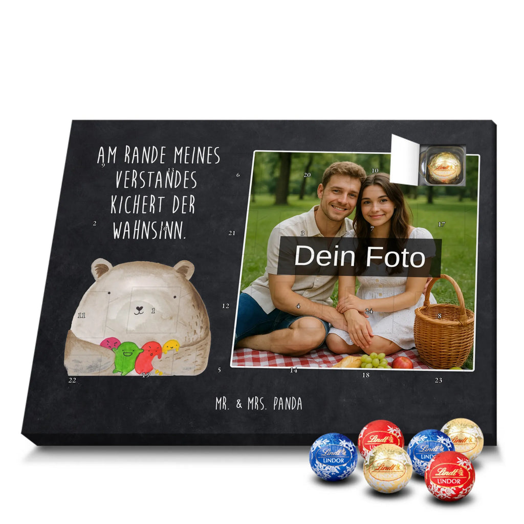  niedźwiedź uczucie Personalisierter Schoko Foto Adventskalender, Teddybär, Teddy, Bär, Verrückt, Wahnsinn, Durchgedreht