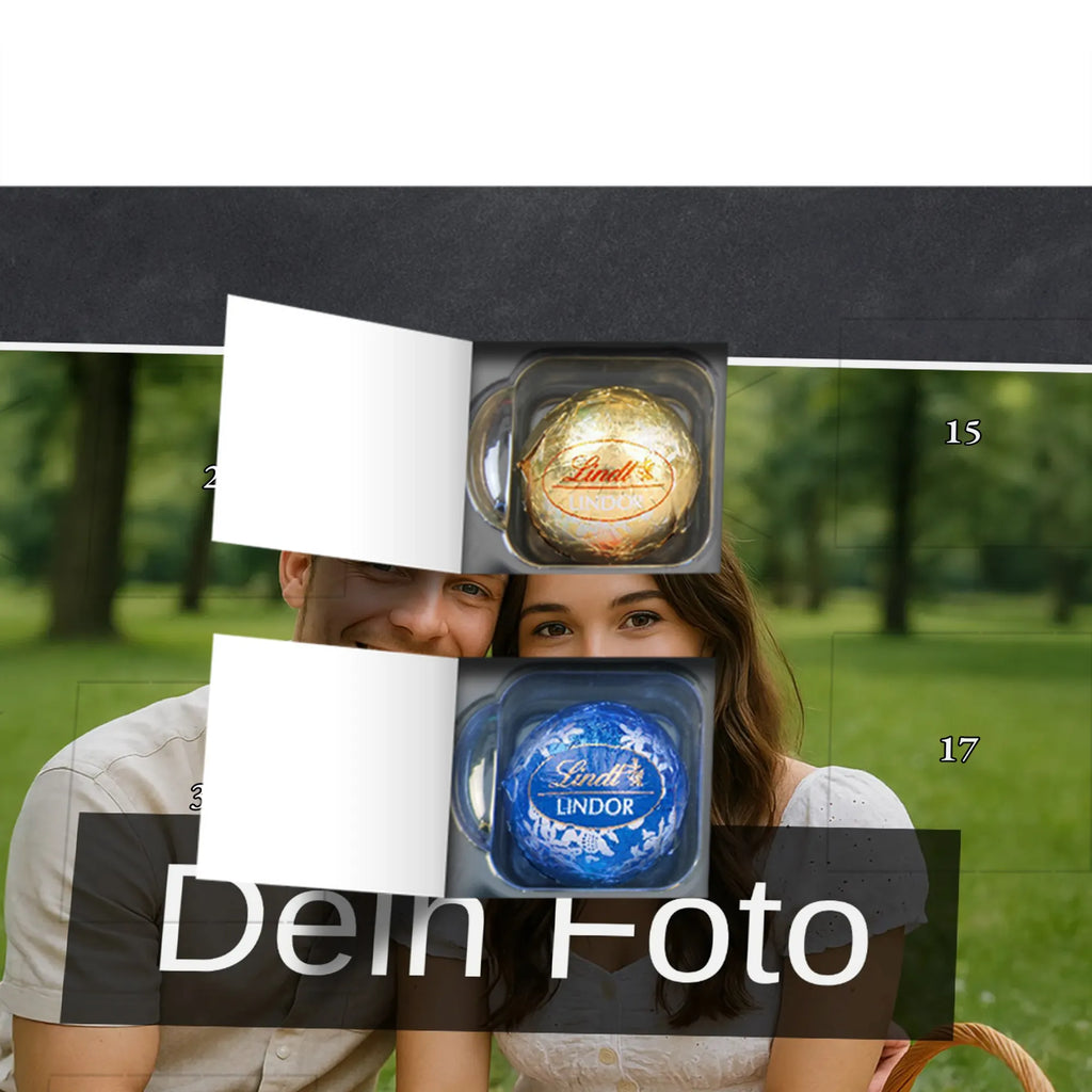  niedźwiedź uczucie Personalisierter Schoko Foto Adventskalender, Teddybär, Teddy, Bär, Verrückt, Wahnsinn, Durchgedreht