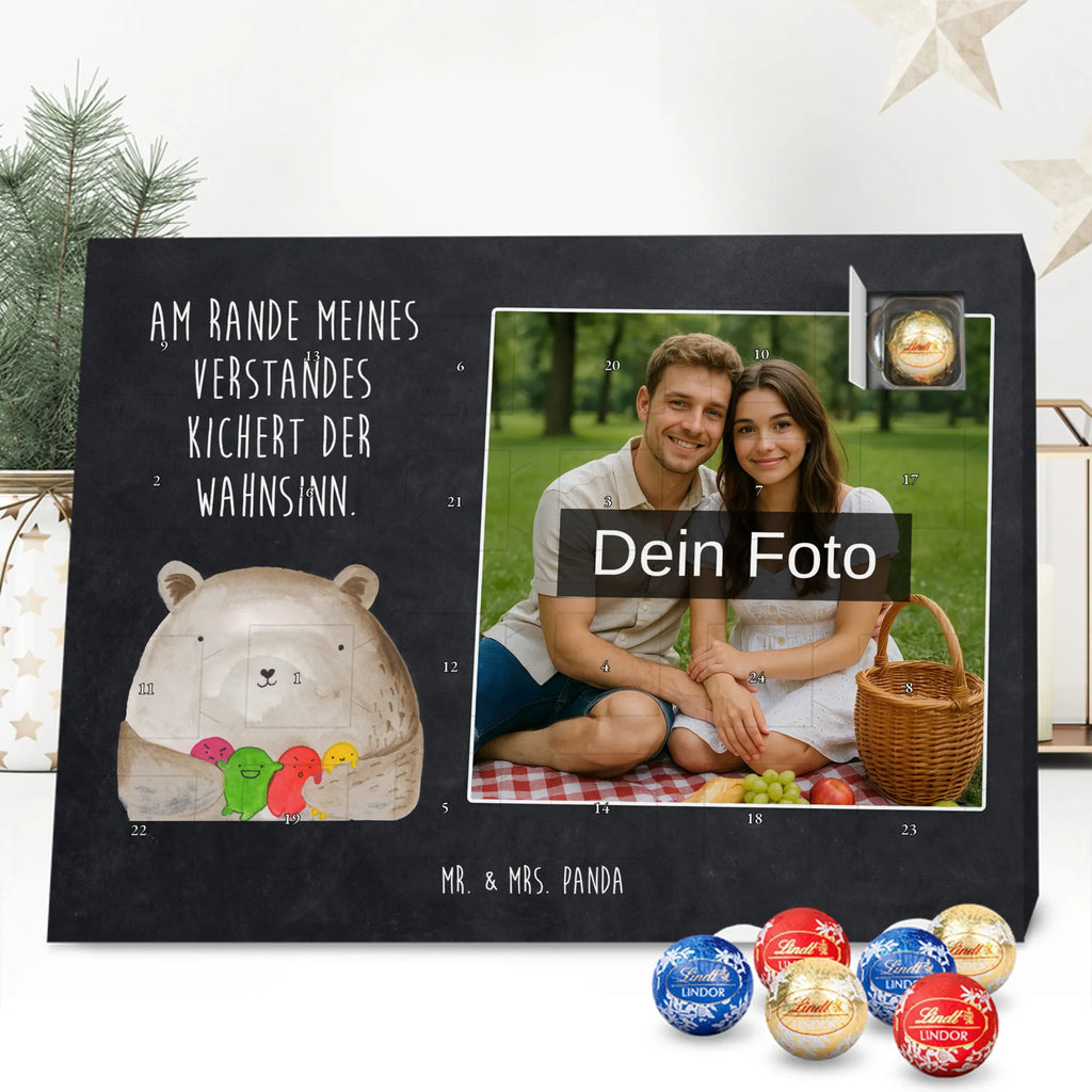  niedźwiedź uczucie Personalisierter Schoko Foto Adventskalender, Teddybär, Teddy, Bär, Verrückt, Wahnsinn, Durchgedreht