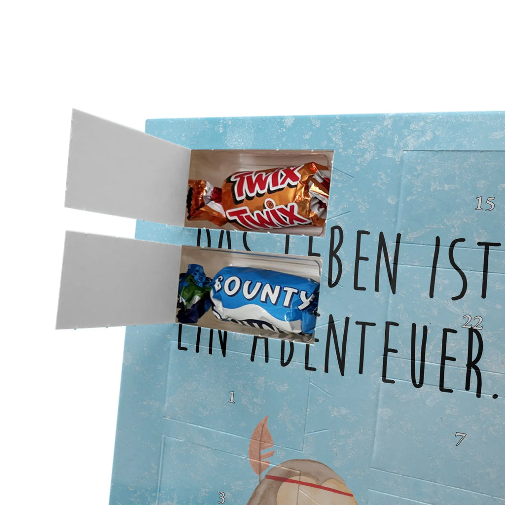 Personalisierter Schoko Foto Adventskalender Eule Federschmuck Personalisierter Schoko Foto Adventskalender, Eule, Das Leben ist ein Abenteuer, Eule Deko, Federschmuck, Dekoration, Owl, Reisespruch