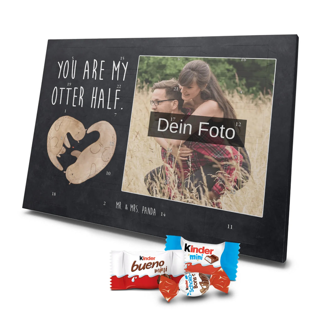 Personalisierter Schoko Foto Adventskalender Otter Herz Personalisierter Schoko Foto Adventskalender, Seeotter, Fischotter, Otter, Love You, Hochzeitstag, Herz, Jahrestag, Gemeinsames Leben, Liebesbeweis, Verlobung, Liebe, Liebesgeschenk, Bessere Hälfte