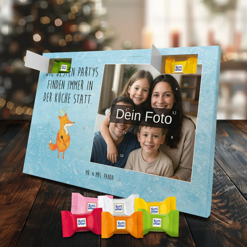  Fox A cook Personalisierter Schoko Foto Adventskalender, Fuchs, Witzig, Spruch Lustig, Füchse, Party Spruch, Küche Deko, Küche Spruch, Bäcker, Koch Geschenk, Köche