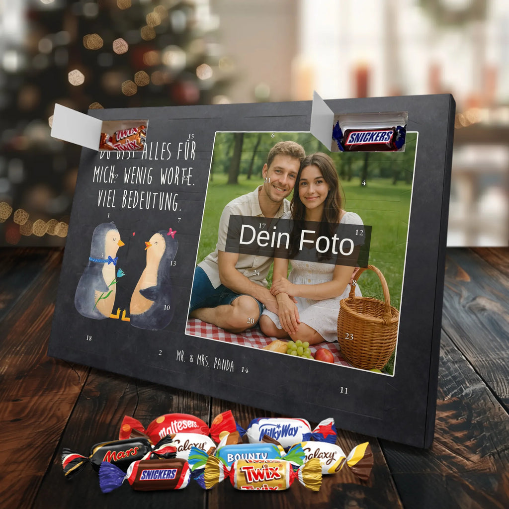  Pingwin para Personalisierter Schoko Foto Adventskalender, Pinguin, Hochzeit, Liebesbeweis, Hochzeitsgeschenk, Liebesgeschenk, Liebespaar, Hochzeitstag, Große Liebe, Traumpaar, Liebe, Jahrestag, Pinguine, Verlobung