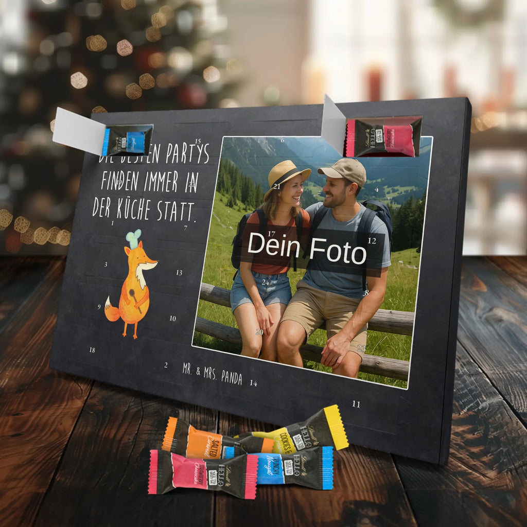  Fox A cook Personalisierter Schoko Foto Adventskalender, Fuchs, Witzig, Spruch Lustig, Füchse, Party Spruch, Küche Deko, Küche Spruch, Bäcker, Koch Geschenk, Köche