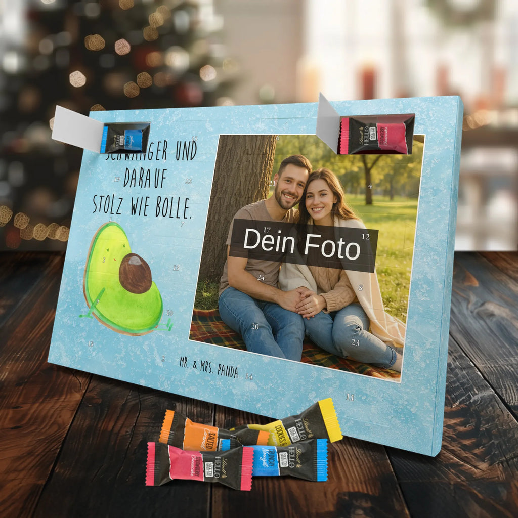 Personalisierter Schoko Foto Adventskalender Avocado Schwangerschaft Personalisierter Schoko Foto Adventskalender, Gesund, Veggie, Avocado, Vegan, Schwanger, Schwangerschaft, Babyshower, Babyparty