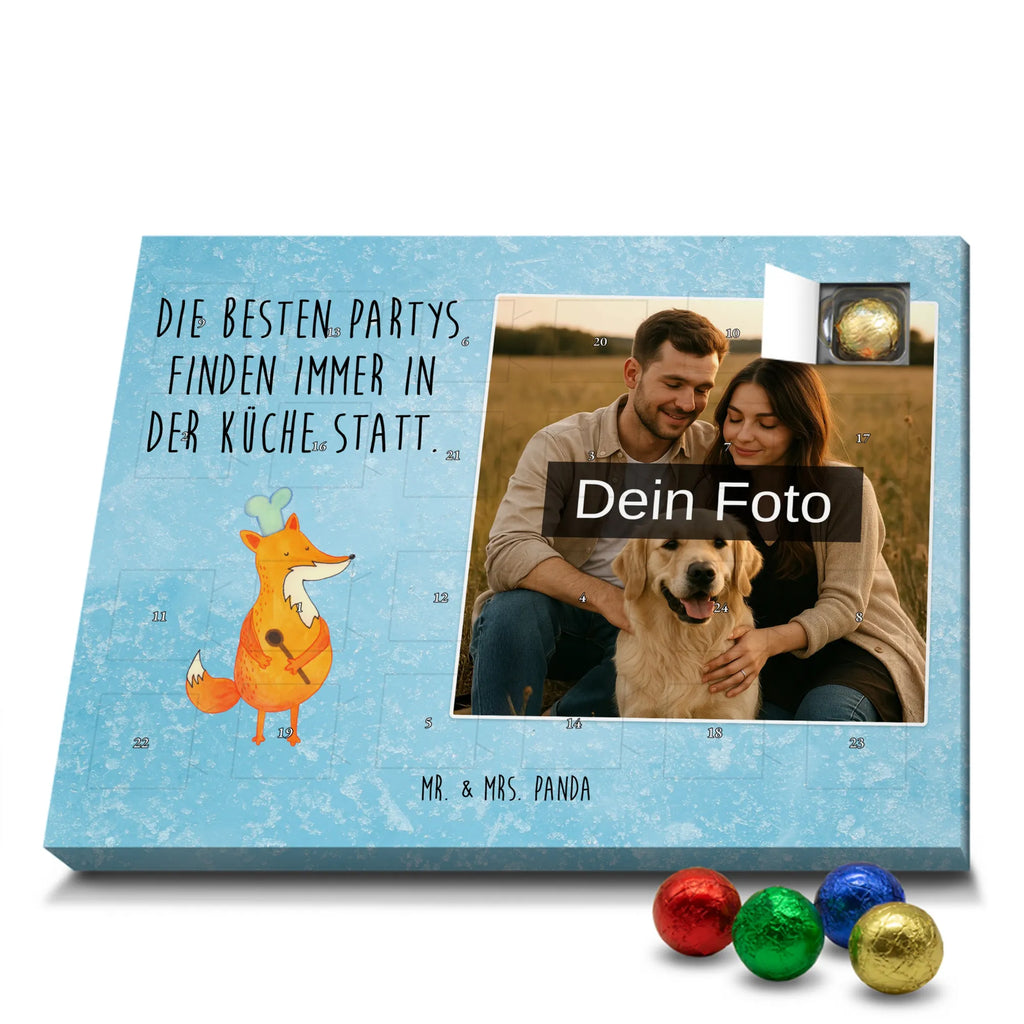  Fox A cook Personalisierter Schoko Foto Adventskalender, Fuchs, Witzig, Spruch Lustig, Füchse, Party Spruch, Küche Deko, Küche Spruch, Bäcker, Koch Geschenk, Köche