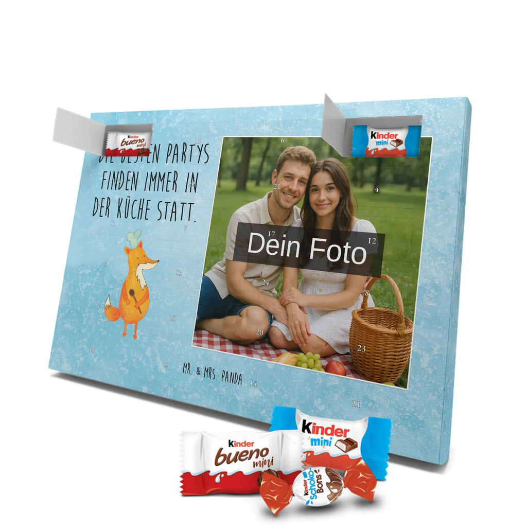  Fox A cook Personalisierter Schoko Foto Adventskalender, Fuchs, Witzig, Spruch Lustig, Füchse, Party Spruch, Küche Deko, Küche Spruch, Bäcker, Koch Geschenk, Köche