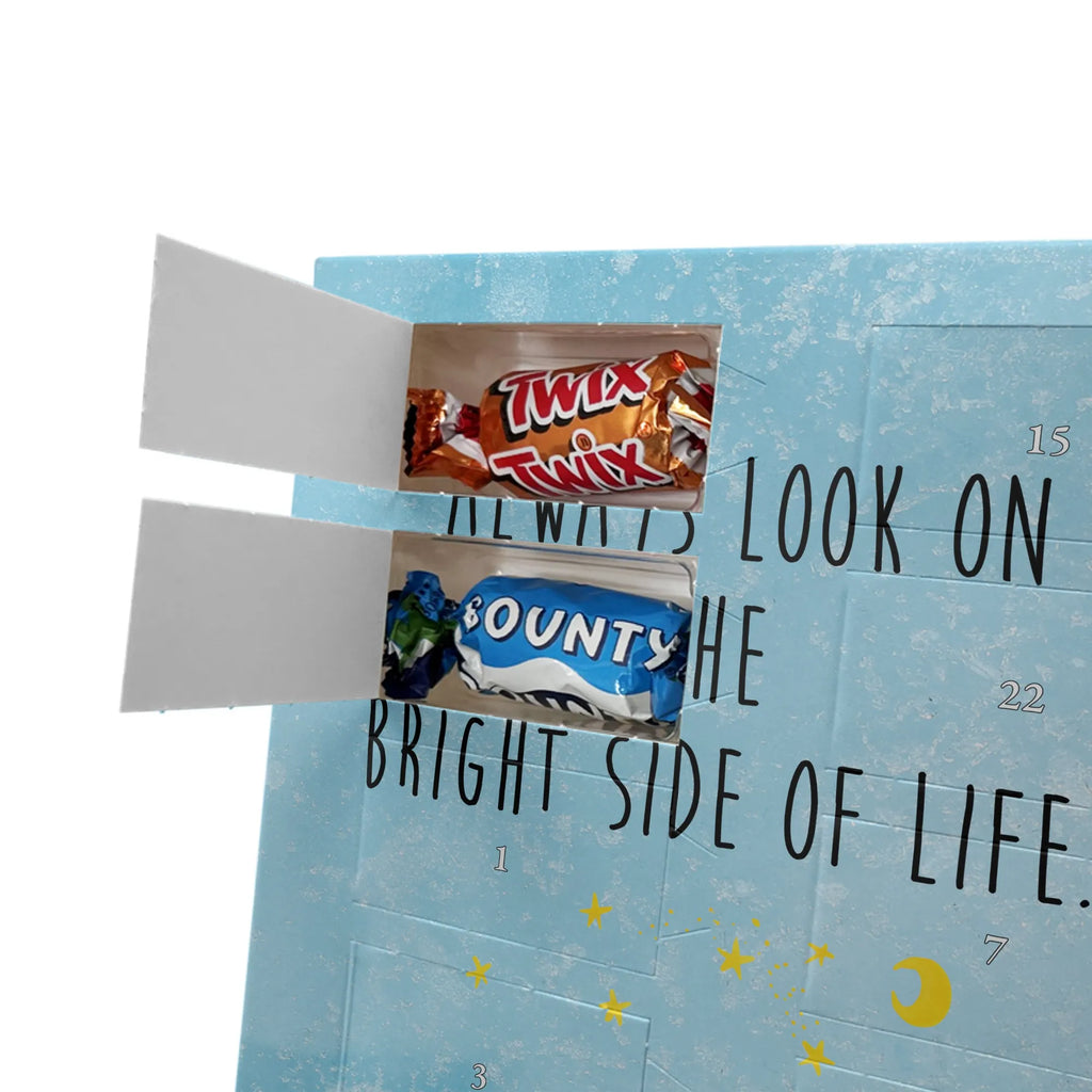 Personalisierter Schoko Foto Adventskalender Fuchs Sterne Personalisierter Schoko Foto Adventskalender, Fuchs, Spruch Positiv, Always Look On The Bright Side Of Life, Füchse, Spruch schön, Romantik, Tröstende Worte