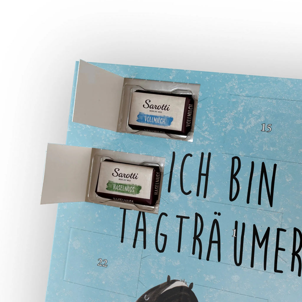 Personalisierter Schoko Foto Adventskalender Stinktier Blume Personalisierter Schoko Foto Adventskalender, Stinktier, Skunk, Träume, Tagträumer, Dreams, Stinker, Wildtier, Raubtier, Verträumt, Stinki