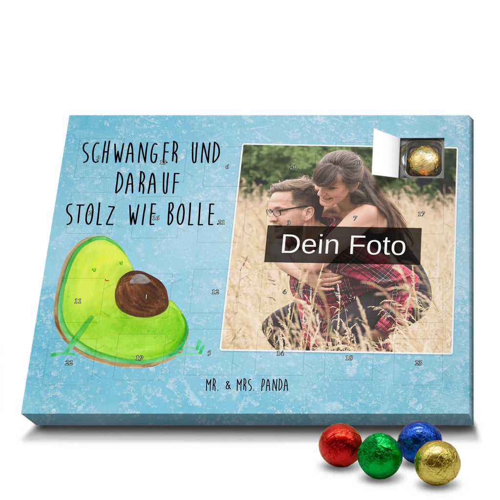 Personalisierter Schoko Foto Adventskalender Avocado Schwangerschaft Personalisierter Schoko Foto Adventskalender, Gesund, Veggie, Avocado, Vegan, Schwanger, Schwangerschaft, Babyshower, Babyparty