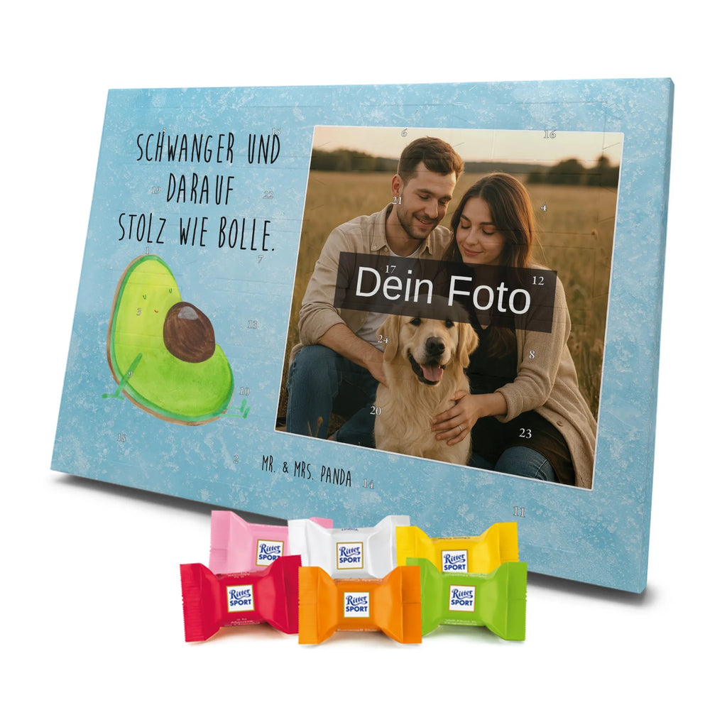 Personalisierter Schoko Foto Adventskalender Avocado Schwangerschaft Personalisierter Schoko Foto Adventskalender, Gesund, Veggie, Avocado, Vegan, Schwanger, Schwangerschaft, Babyshower, Babyparty