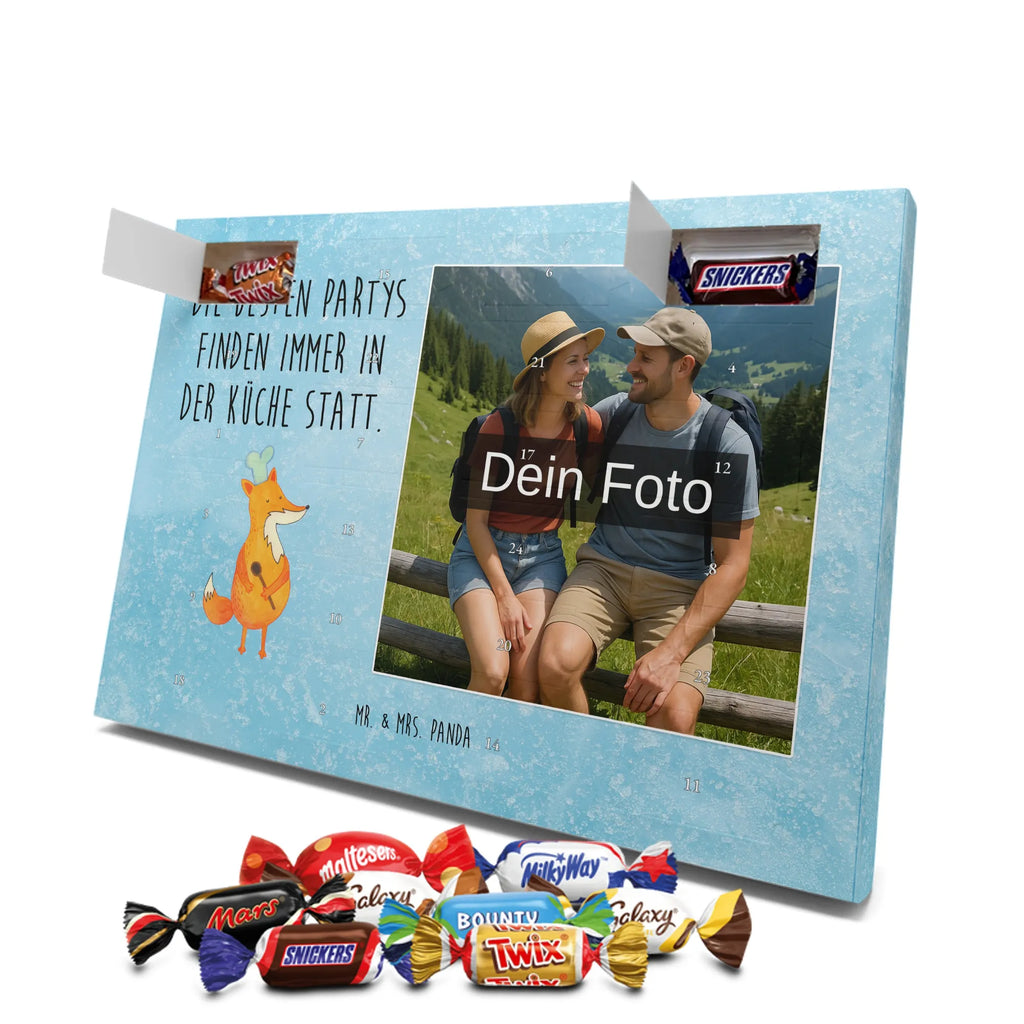  Fox A cook Personalisierter Schoko Foto Adventskalender, Fuchs, Witzig, Spruch Lustig, Füchse, Party Spruch, Küche Deko, Küche Spruch, Bäcker, Koch Geschenk, Köche