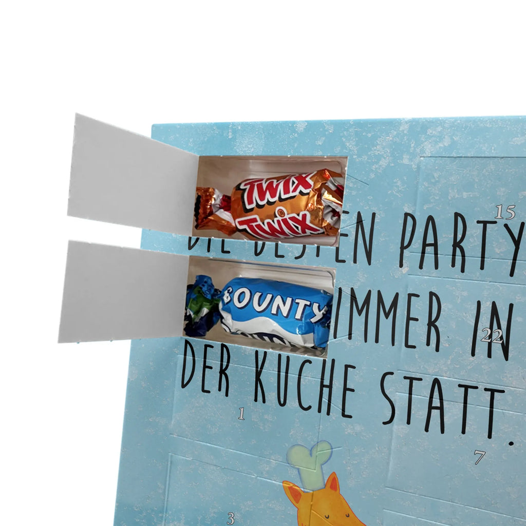  Fox A cook Personalisierter Schoko Foto Adventskalender, Fuchs, Witzig, Spruch Lustig, Füchse, Party Spruch, Küche Deko, Küche Spruch, Bäcker, Koch Geschenk, Köche