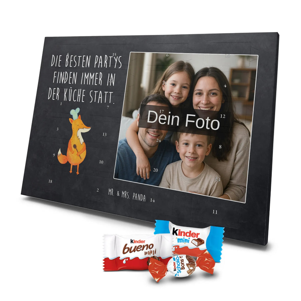  Fox A cook Personalisierter Schoko Foto Adventskalender, Fuchs, Witzig, Spruch Lustig, Füchse, Party Spruch, Küche Deko, Küche Spruch, Bäcker, Koch Geschenk, Köche